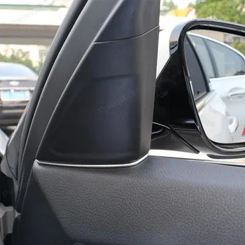 

Car Front Door Audio Speaker Strip Stereo Decal Cover Trim Styling Mouldings Sticker For BMW 5 Series 520 523 530 2014