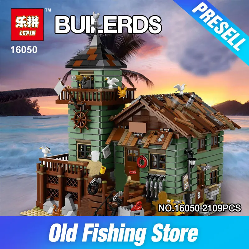 

Lepin 16050 2109Pcs Creative MOC Series The Old Finishing Store Set Children Educational Building Blocks Bricks Toys Model 21310