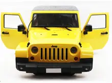 Yellow 1:10 RC Model Climbing Car Body Shell For RC Car Model Accessory