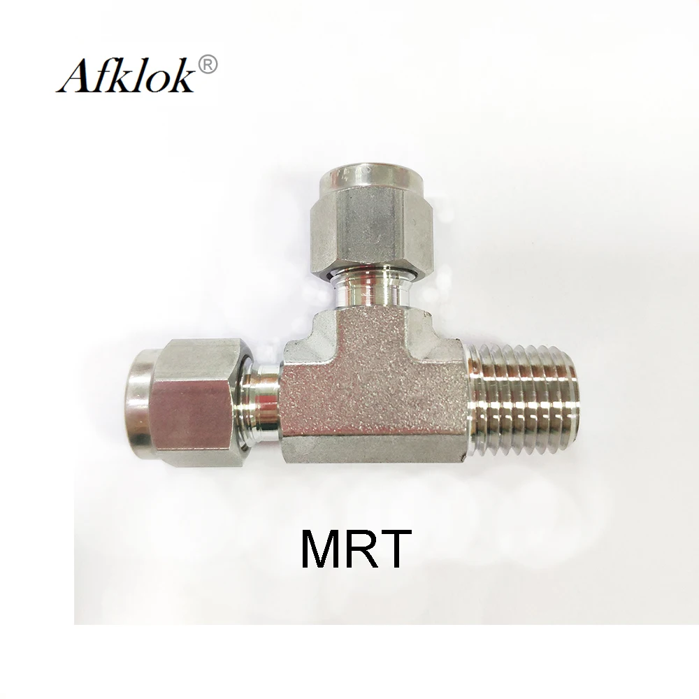 

3 way 3/16" 1/4" 3/8" 1/2" 5/8" 3/4" Tube OD stainless steel 316 Tee Tube Compression Fittings