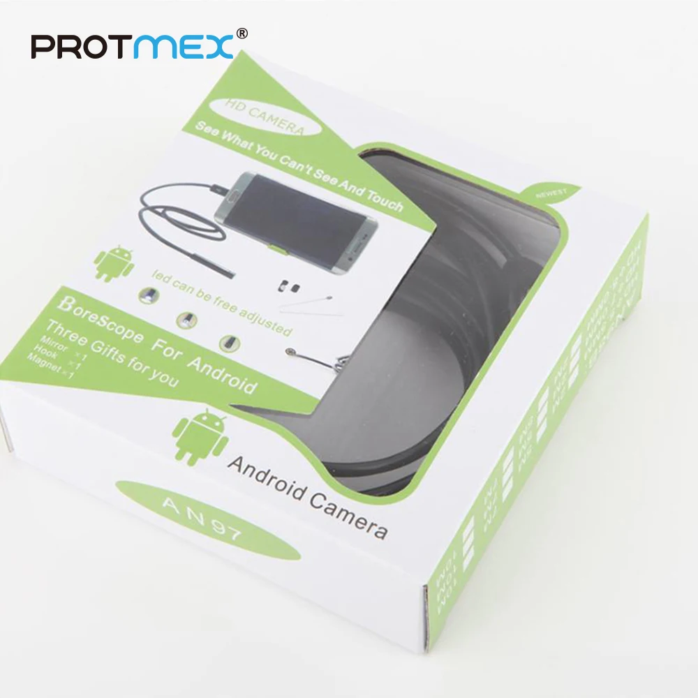 5.5mm 6 LED PC Android Endoscope 1.5M USB Borescope Mobile Lens for Andriod With Adjustable IP67 Waterproof | Инструменты