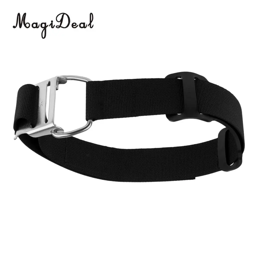 Portable Scuba Diving Cylinder Tank Cam Band Strap BCD DIY Safety Equipment with Anti-Slip Pad & Buckle