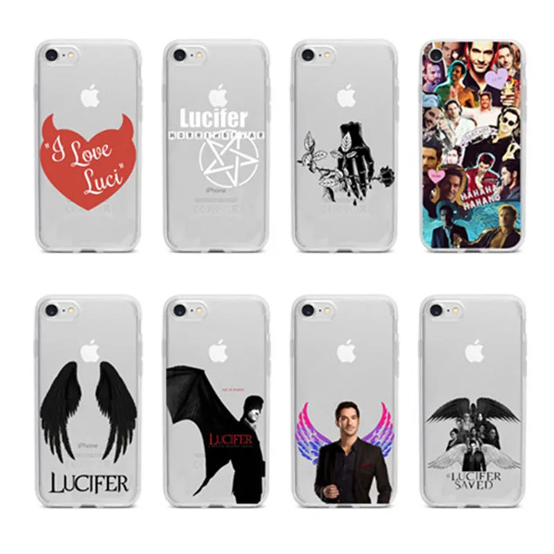 Американский Телевизор Degenerate angel Lucifer аксессуары для телефонов Чехол iPhone 6 5 X XR XSMax