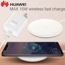 Оригинальное Беспроводное зарядное устройство HUAWEI QI type C CP60 WOriginal HUPC Smart 15 Вт Max HUAWEI mate 20 Pro RS Совместимо с IPhone samsung