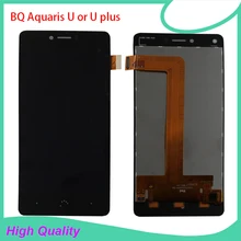 Ensemble écran tactile LCD pour téléphone portable BQ Aquaris U / U lite /U plus, outils gratuits=