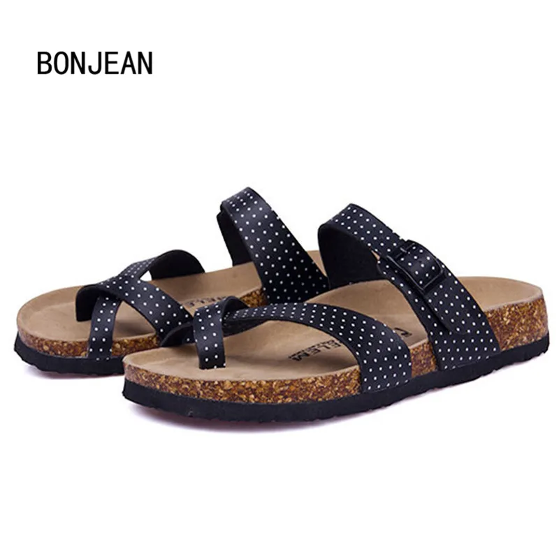 Buy Women Cork Shoes Women Sandals Girl Cute Flats