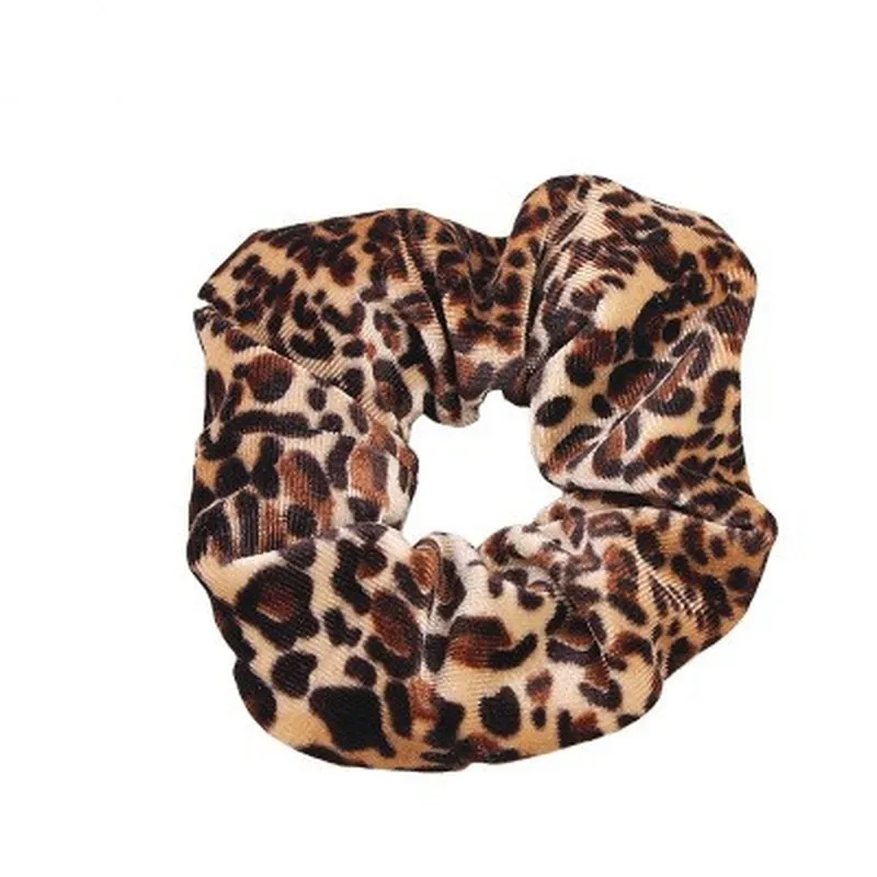 

1 Pc New Arrival Leopard Print Big Scrunchies For Hair Women Hair Elastic Hair ties Accessories Dropshipping