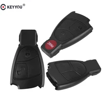 KEYYOU 2/3/4 кнопки дистанционного ключа Fob чехол Обложка для Mercedes Benz B C E мл S CLK CL