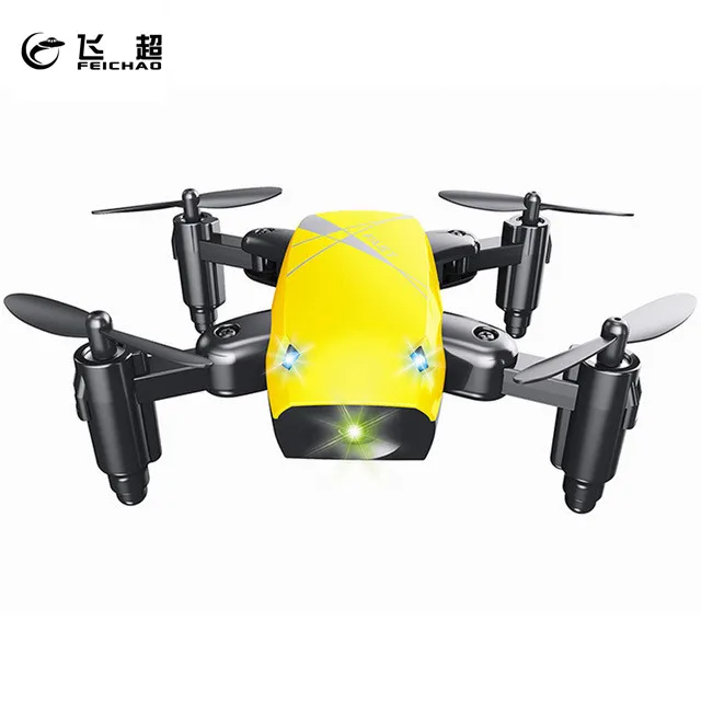 

Feichao S9W Mini Drone with Camera S9 No Camera RC Helicopter Foldable Quadcopter Headless Mode Aircraft WiFi FPV Pocket Toys