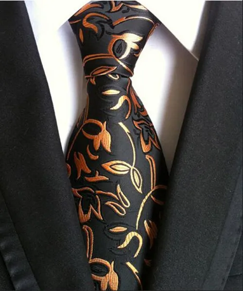 8 см галстуки в клетку Пейсли для мужчин Классические деловые Цветочные жаккардовый шелк роскошный свадебный галстук для жениха зажим для галстука - Цвет: Y66