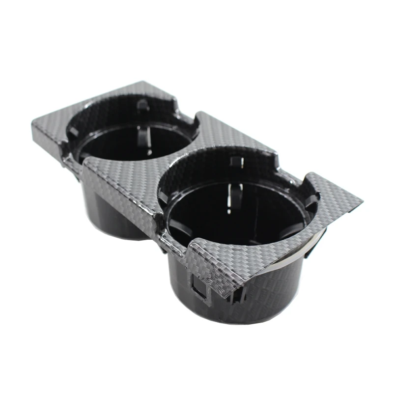 New Front Console Dual Drink Cup Holder for 3 Series E46 98-06 Carbon Fiber | Автомобили и мотоциклы