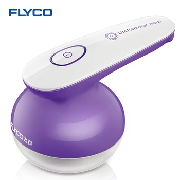 

Flyco Clothing remover fuzz off Purple Lint Remover Clothes Fabric Carpet Bobble Fluff Removing Shaver Lint Remover FR5222