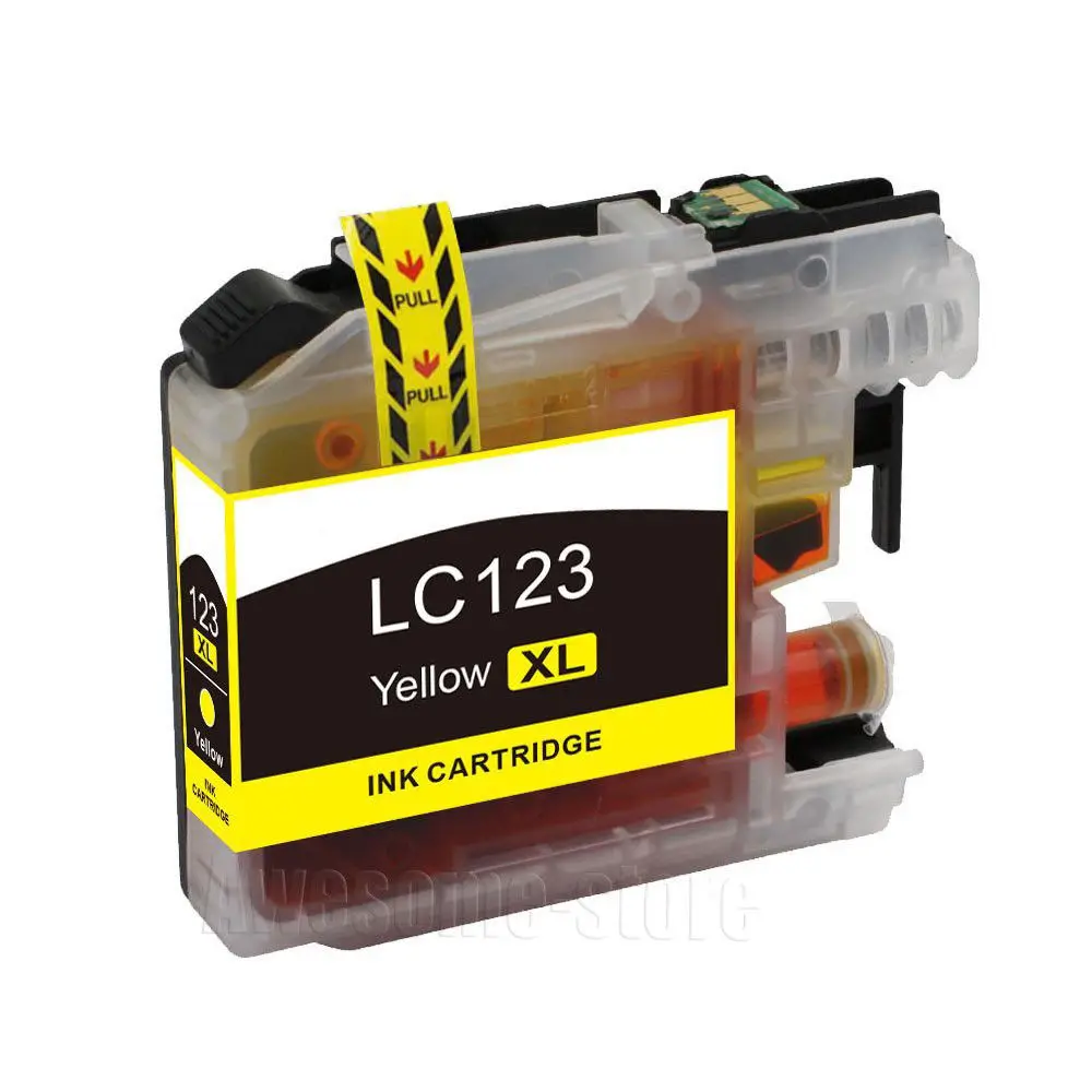 20x LC123 чернильный картридж для Brother DCP J132W J152W J552DW MFC J650DW J752DW J4110DW J870DW|Чернильные