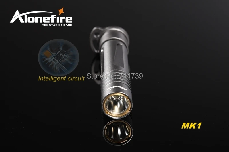 AloneFire эльфы MK1 CREE XP-G R2 светодиодный Легкий Мини светодиодный фонарик брелок фонарь лампы для 1xaaa или 14500 батарея