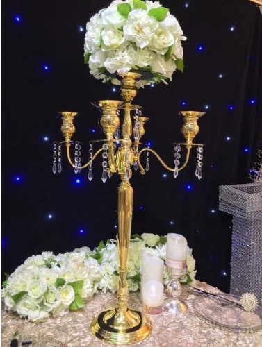 Tavola Di Nozze Centrotavola Candelabri Matrimonio 66 Cm Oro Alto Vaso Di Fiori Decorazione Di Cerimonia Nuziale Wedding Candelabra Candelabra Weddingcandelabra Tall Aliexpress