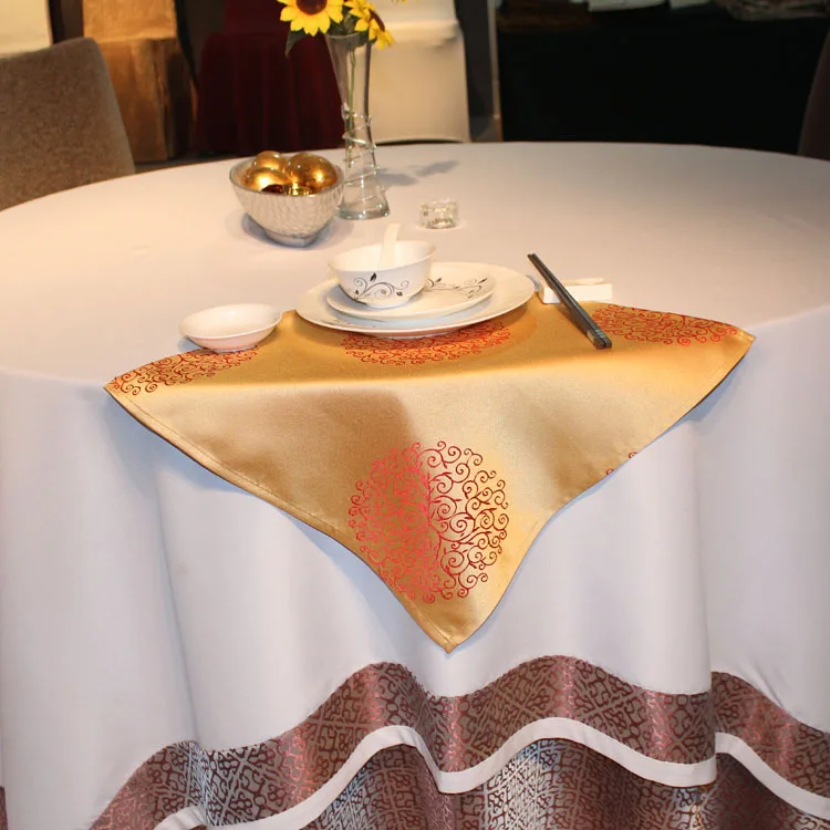 Высококлассные гостиничные домашние жаккардовые платки из ткани, западный ресторан креативное полотенце, скатерти оптом на заказ