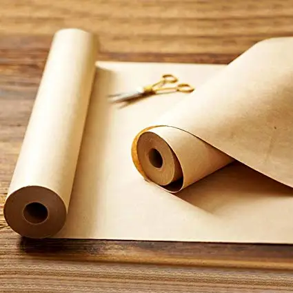 10/20/30m Brown Kraft Paper Roll for Wedding Birthday Party Gift Wrapping  Craft Paper Roll Poster Paper Drawing Paper Home Decor - AliExpress