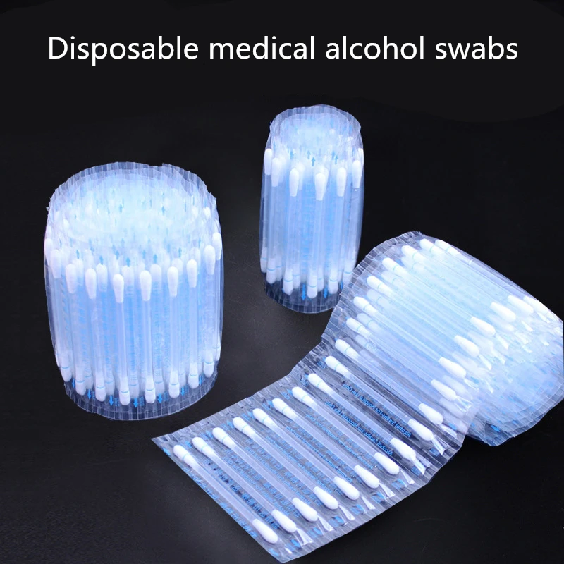 Jual Bayi Kapas Alkohol Medis Sekali Pakai Medis q tips Alcoho Cotton Bud Alat Bersih q tips pertolongan Pertama Kit Perlengkapan Perawatan Bayi