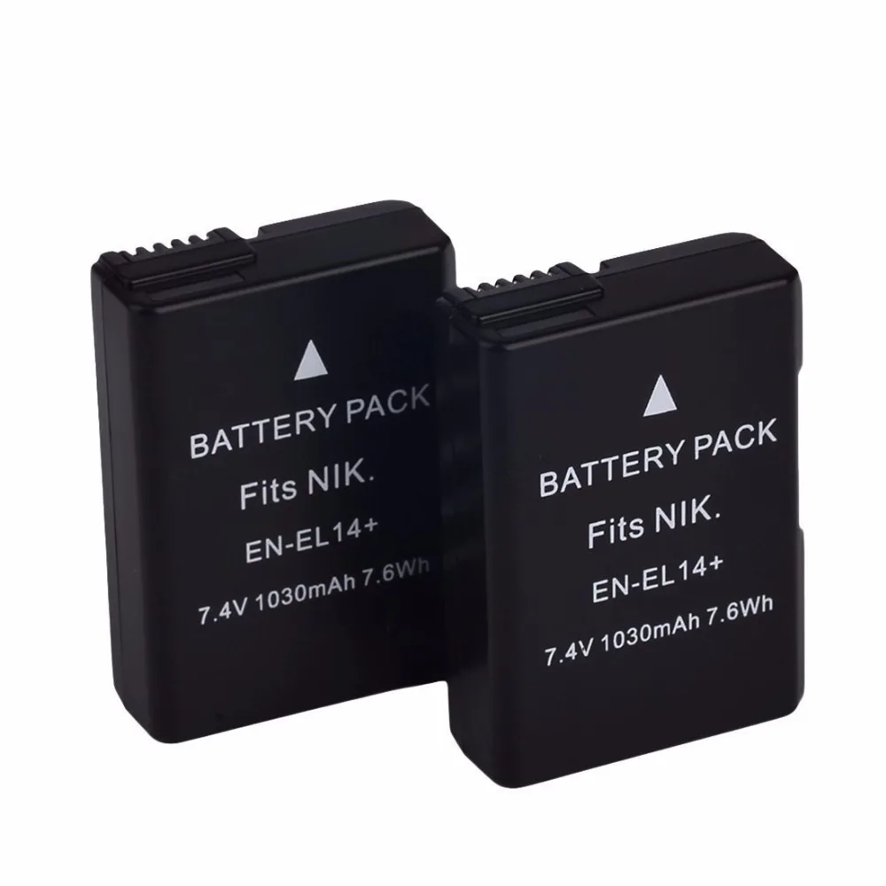 

Battery for Nikon EN-EL14 EN EL14 D3100 D3200 5100 5200 5300 D Coolpix P780 K0L7
