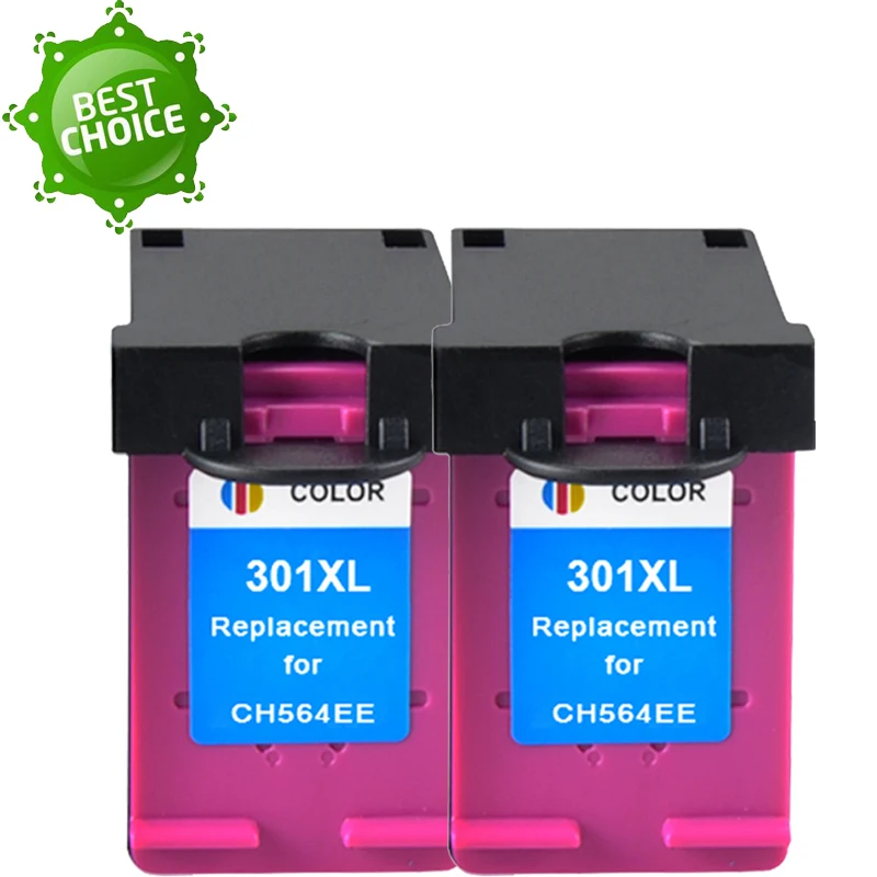 

301XL color Ink Cartridge Replacement for hp 301 xl CH563EE CH564EE for HP Deskjet 1000 1050 2000 2050 2510 3000 3054