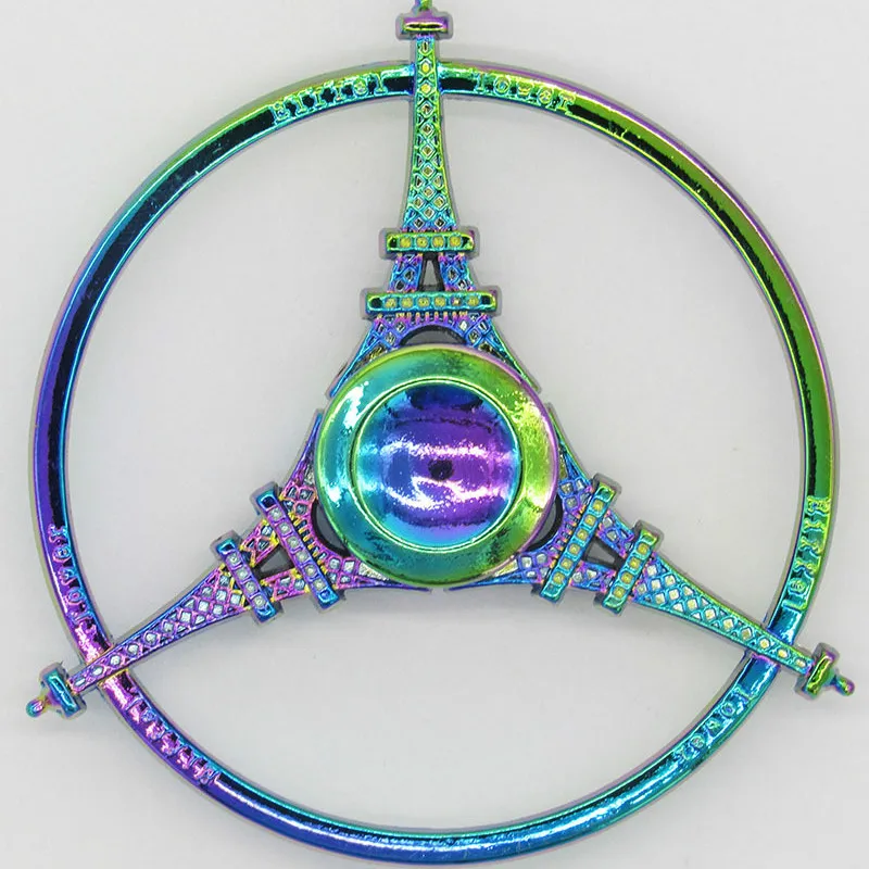 

10pcs Creative Hand Spinner Shape Finger Tip Gyroscope Toys for Autism Child Alloy Gyro Fidget Spinner Best Gifts for Kids