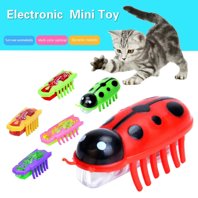 

2019 New Products Electric Mouse Cat-tickling Stick Vibrates Walking And Running Cat Toy Interactive Pet Electronic