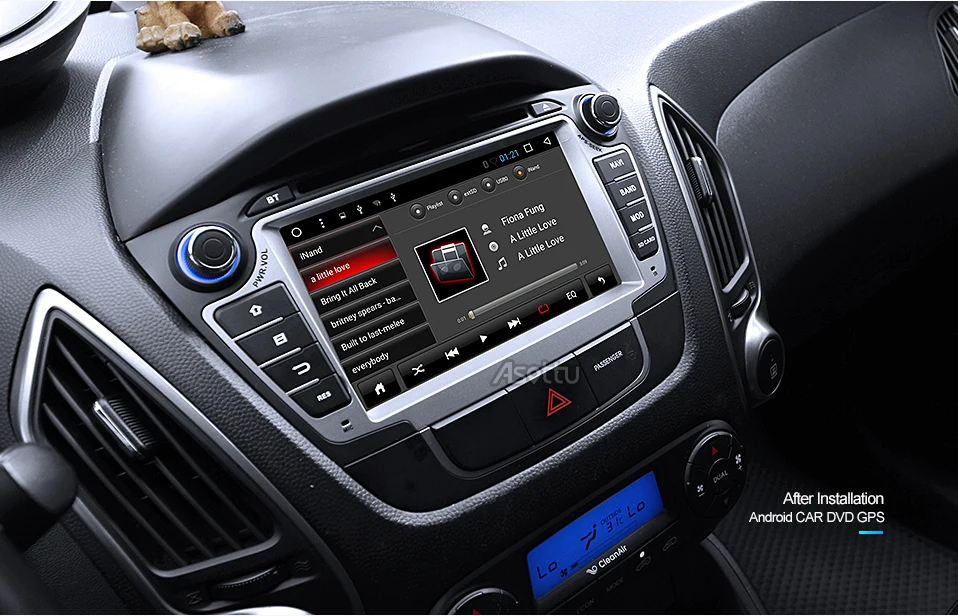 Flash Deal Asottu ZIX357060 Android 7.1 2G+32G for Hyundai IX35 Tucson 2011 2012 2013 gps navigation 2 din car dvd player gps radio stereo 4