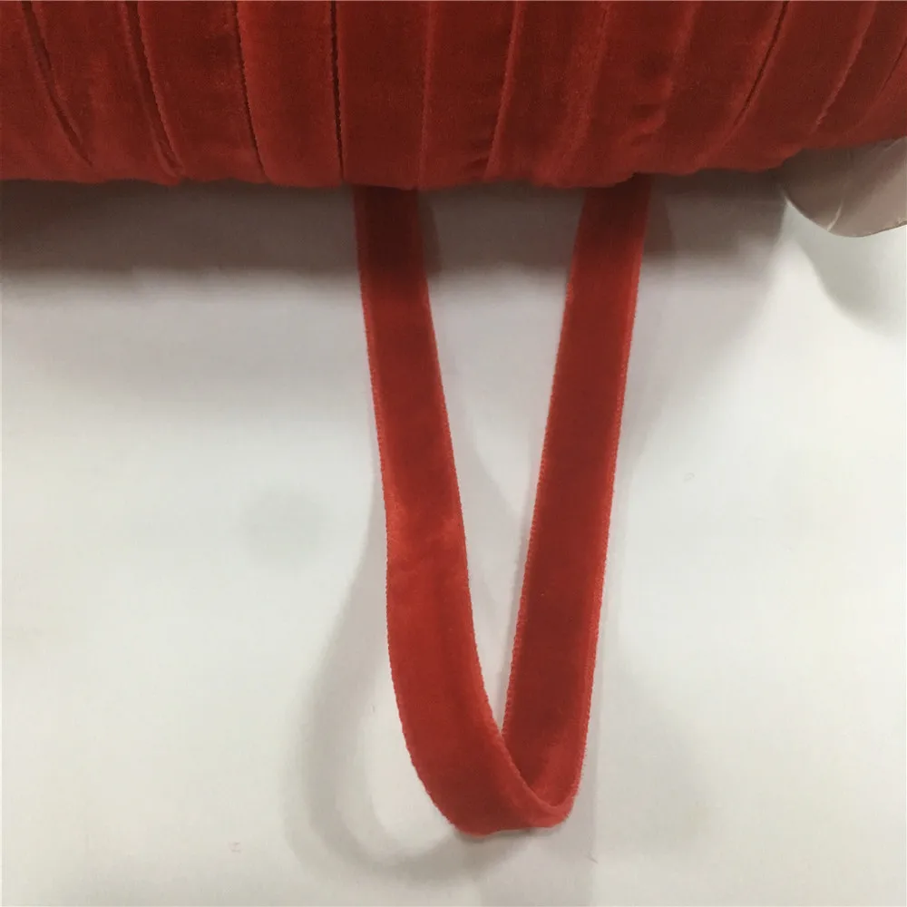 Red double face vevlet 2
