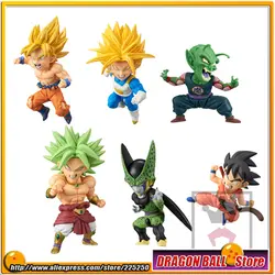 "Dragon Ball Z" Оригинал Banpresto WCF битва SAIYANS Vol.2 рисунок-полный набор из 6 штук (Гоку Broly Мужские Шорты для купания сотового Piccolo)