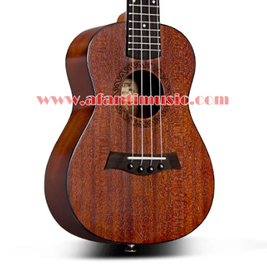 23 дюймов 4 Strings afanti красный Queen стиль Гавайские гитары укулеле(auk-151