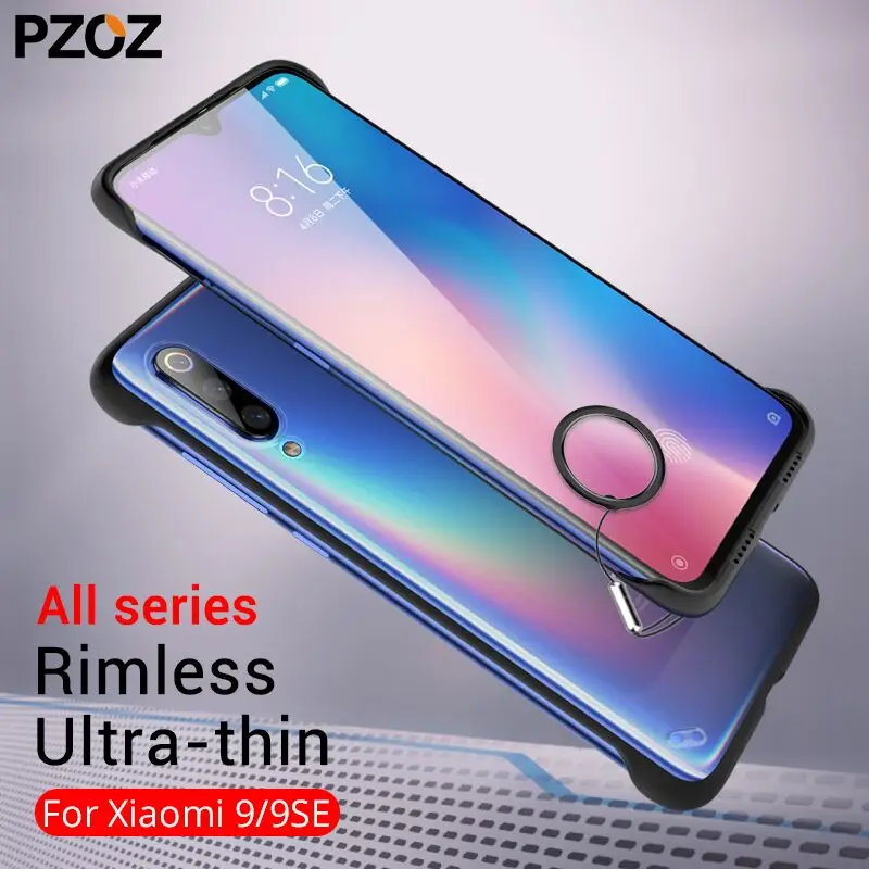 PZOZ Роскошный ультра тонкий чехол для телефона xiaomi mi 9 силиконовый без оправы xaiomi