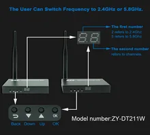 DT211W WIFI HDMI Video Transmitter 196ft HDMI Over Wireless AV Extender 1080P Wireless HDMI Sender font