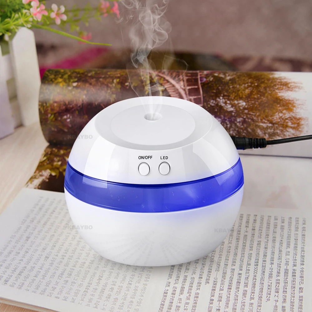 

130ML USB Ultrasonic Air Aroma Humidifier Color LED Lights Electric Aromatherapy Essential Oil Aroma Diffuse For Home Office