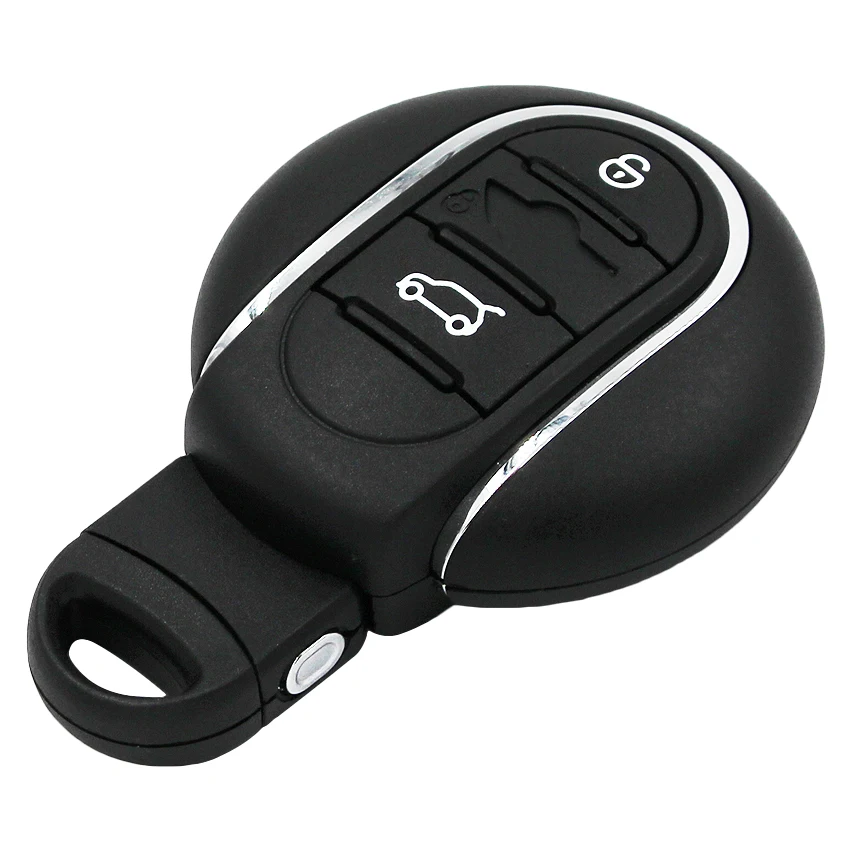 Novo 3 botões inteligente remoto carro chave