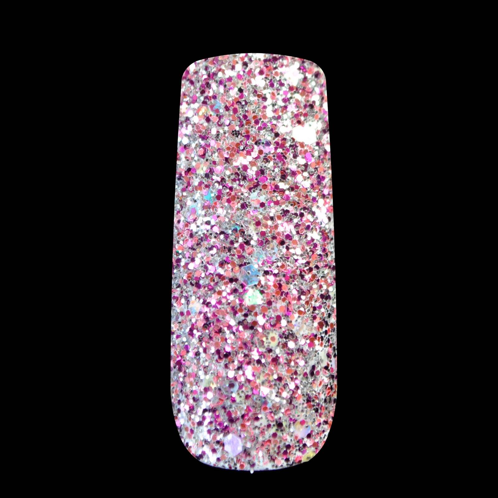 Purple Silver Glitter Mix Size Nail Art Glitter Powder Brilliant Uv Nail Glitter Powder Mix