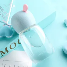 Маленькая свежая суккулентная стеклянная чашка конфетного цвета боросиликатная Милая портативная чашка для девушек чашка с сердцем