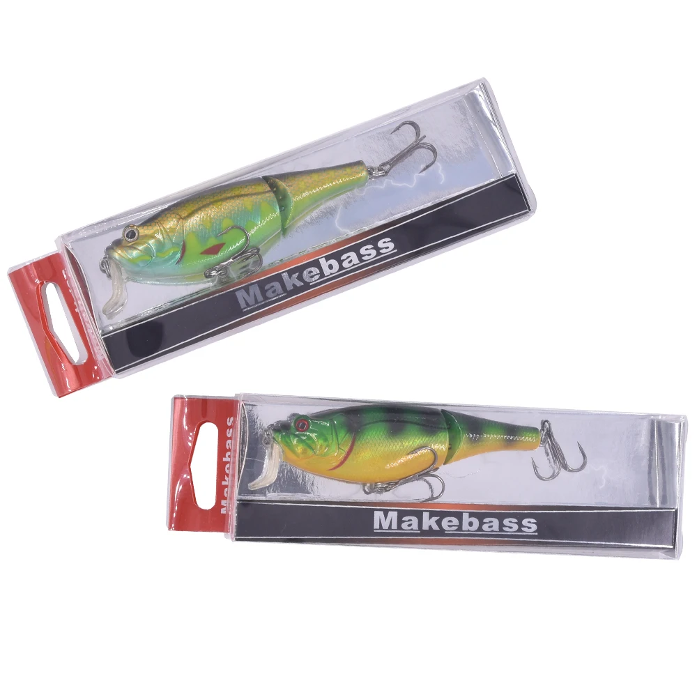 MAKEBASS Crankbait мульти-шарнирная 2 секции BassBaits 3in0. 44oz рыболовные приманки Swimbait HardBaits Искусственные воблеры рыболовные снасти