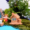 Творчество DIY сочные растения горшок культура микроlandschaft сказочный замок камень украшение дома аксессуары ► Фото 2/6