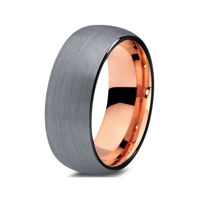 

Nice wedding ring 3 color tungsten ring for men and women