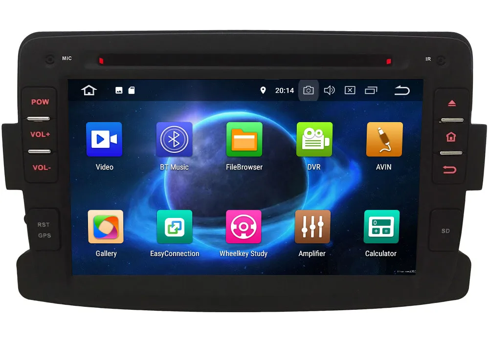 Discount 7" Octa Core 4G Android 8.1 4GB RAM 64GB ROM Car DVD Player Radio GPS Glonass For Renault Dacia Sandero Duster Lada Xray Logan 2 1