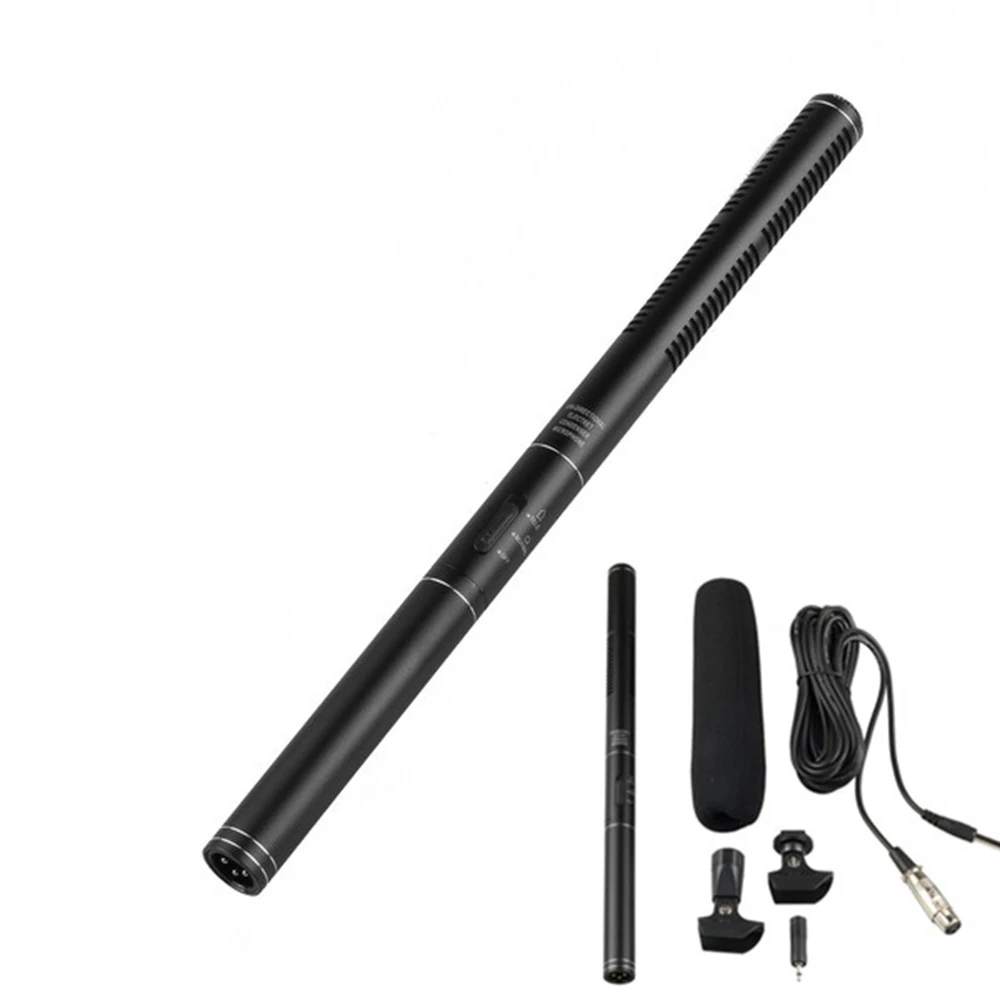 

14.37" Camera Camcorder Uni-Directional Condenser Mic Shotgun Microphone for Canon