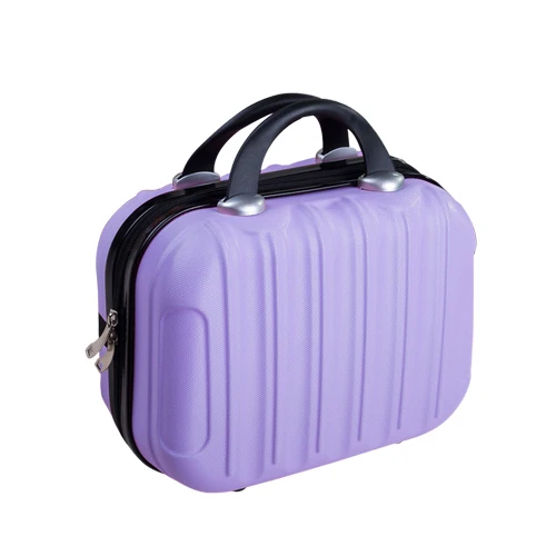 Hardside Suitcase Travel Weekend Clothes Beauty Makeup Toiletry Storage