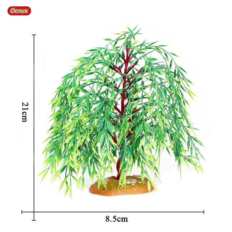 Oenux пальмовое дерево Ферма дом забор лужайка гнездо расположение пейзажей Пейзаж Растения для дома и сада Украшение Аксессуар Миниатюрная модель игрушки