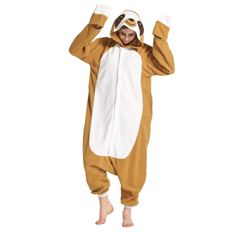 Kigurumi взрослых аниме покемон косплей костюм черный ребенок Пикачу Onesie унисекс мультфильм пижамы вечерние для женщин и мужчин - Цвет: Camel