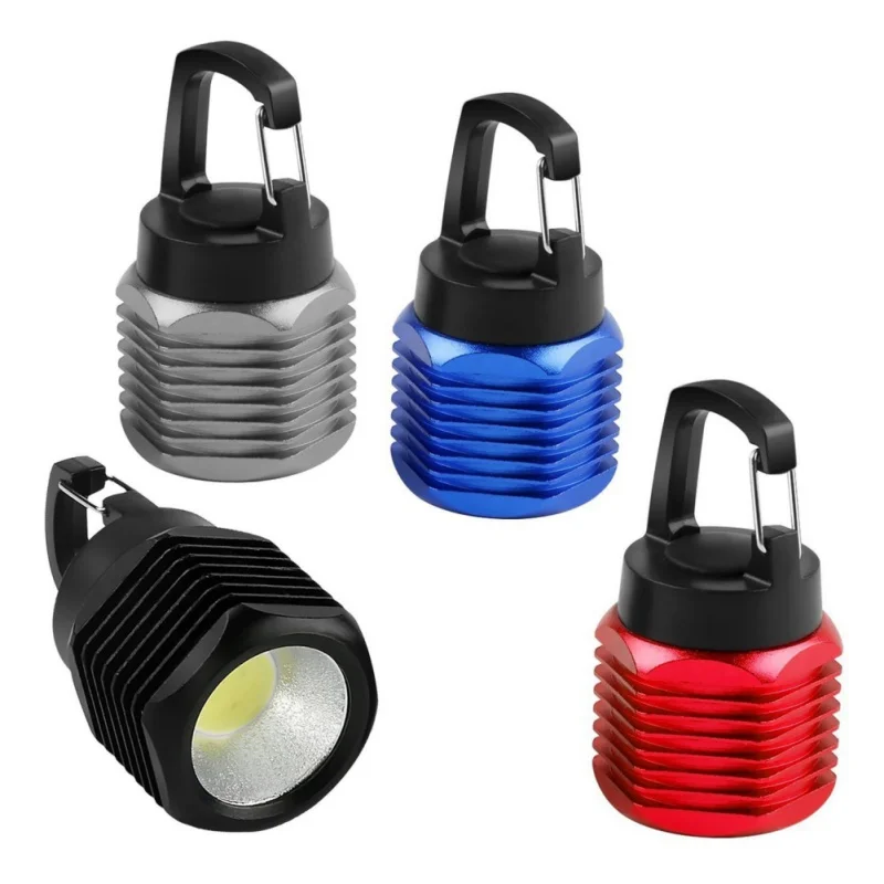 

EDC Tool Hanging On Bag Mini Flashlight Camping Night Mini Carabiner Lamp Led Floodlights Home Emergency Flashlight