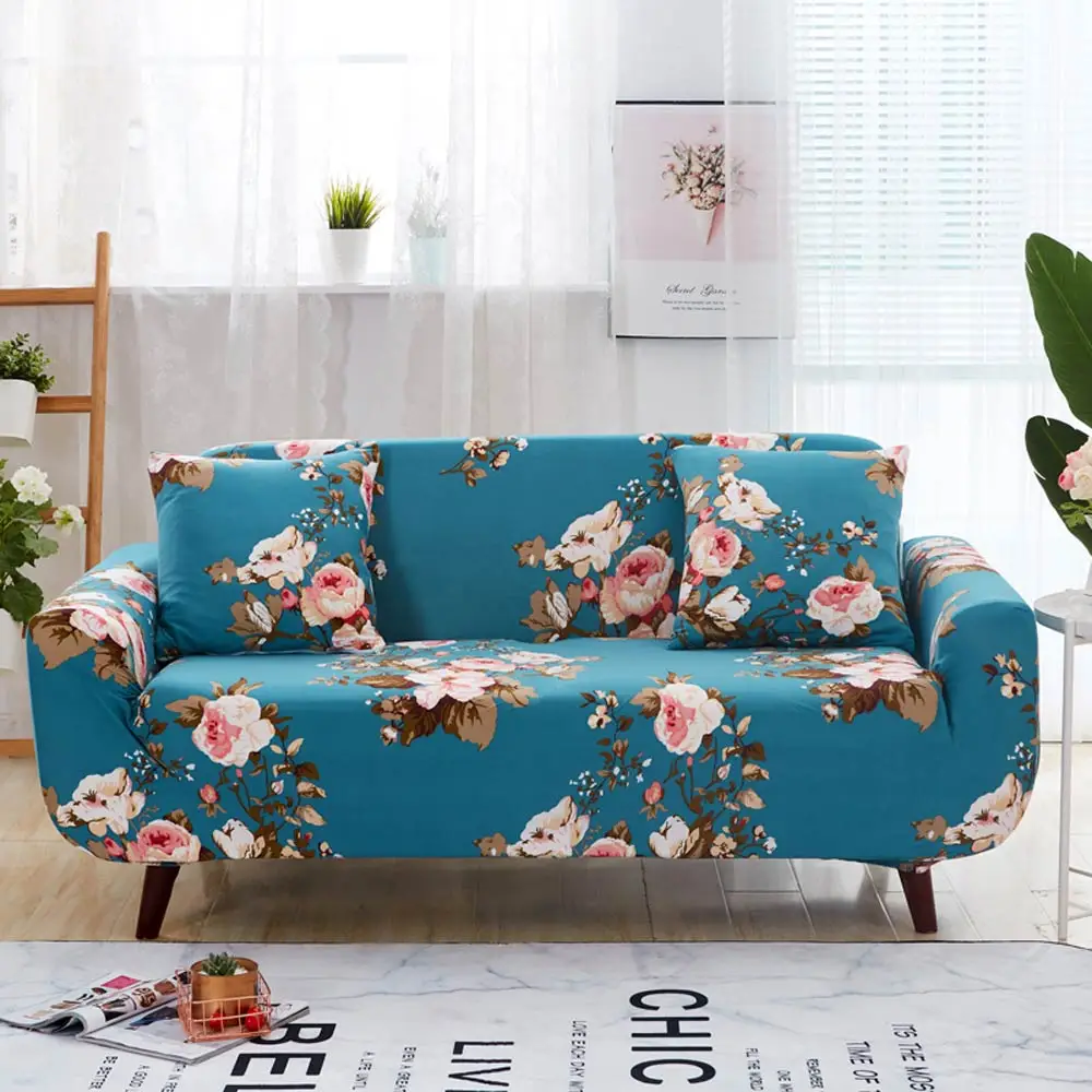 Svetanya strech Slipcover L Секционный чехол для дивана с принтом чехол для дивана - Цвет: 20185546