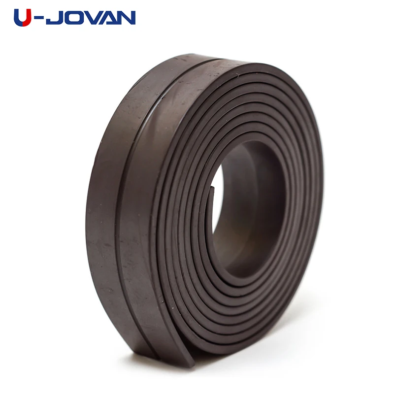 

U-JOVAN 1M 15 x 2mm Rubber Magnetic Strip Stripe Flexible Magnet DIY Craft Tape