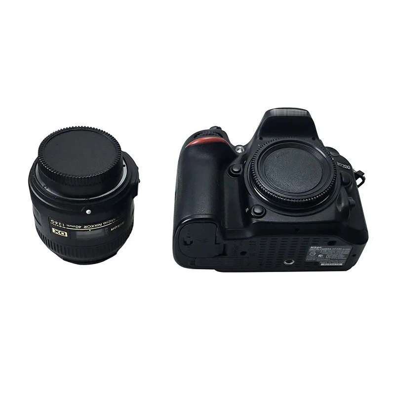 Задняя крышка объектива камеры + передняя корпуса для Nikon D3400 D3300 D3100 D5500 D5300 D7200 D7100