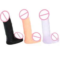 Мм мини-дилдо * 25 мм маленький размер 110 анальный штекер искусственный реалистичный пенис секс-игрушки для взрослых анальный фаллоимитатор