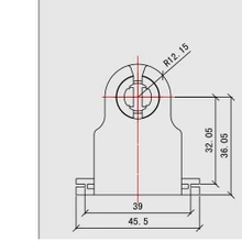 UPS DHL FedEx 1000 шт. скользить по T8 G13 световая база с лампами кронштейн для Светодиодный Световая трубка